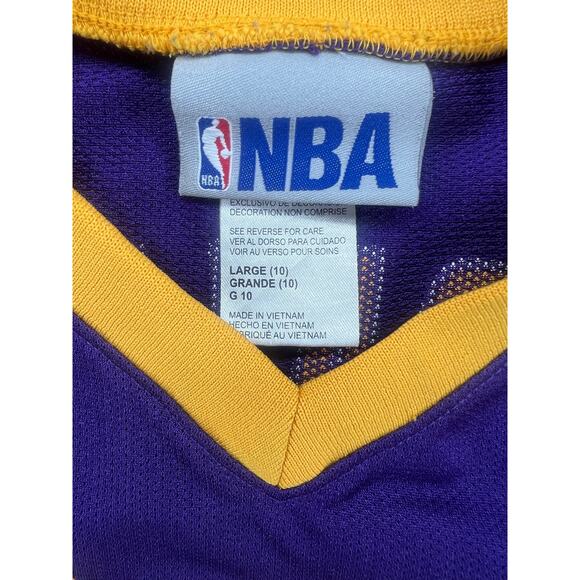 NBA Los Angeles Lakers Lonzo Ball #2 Purple Jersey Youth Large (10) - Picture 4 of 6
